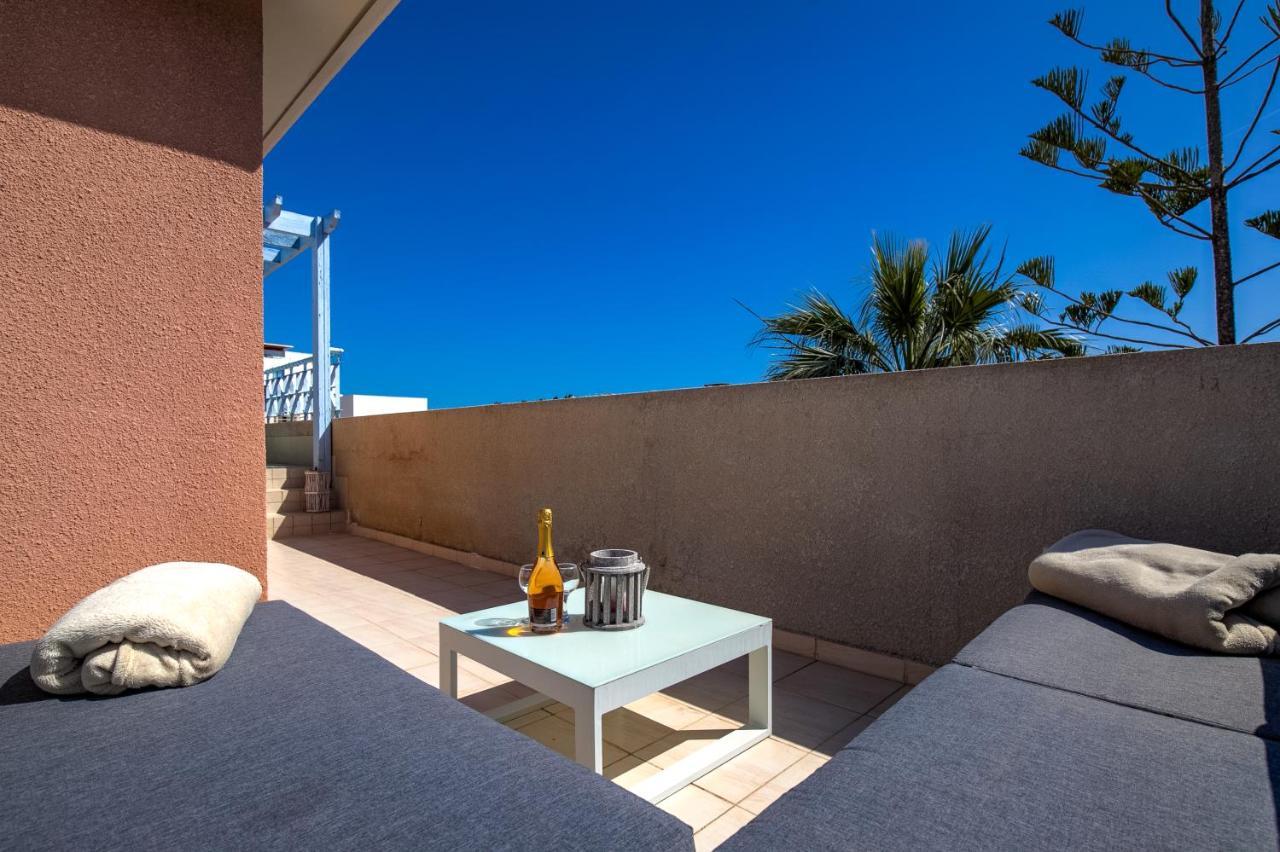 Paphos Antonia'S Palace Rooftop Jacuzzi Stunning View מראה חיצוני תמונה